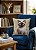 01 Capa Para Almofada Decorativa Gato Siamês Realista Para amantes de Felinos - Imagem 2