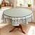 Toalha de Mesa Redonda 1,45 X 1,45 Mesa 4 Lugares Estampa Digital Margaridas - Imagem 1