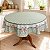 Toalha de Mesa Redonda 1,45 X 1,45 Mesa 4 Lugares Estampa Digital Margaridas - Imagem 1