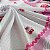 Toalha de Mesa Festa Redonda 1,45 X 1,45 Mesa 4 Lugares Estampa Digital Cupcake Rosa - Imagem 6