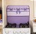 Kit Decoração Para Fogão 04 Bocas Estampa Digital Lavanda - Imagem 2