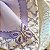 Kit 02 Unidades Guardanapos - Mesa Posta- Digital Lavanda - Imagem 3