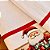 Kit 3 Panos de Prato Cozinha Barrado Estampa Natalino Noel Natal - Imagem 2