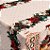 Toalha Para Mesa 4 Lugares 1,45m x 1,35 Papai Noel Xadrez Natal - Imagem 2