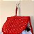 Puxa Saco /Guarda Sacolas - Estampa Digital Natal Papai Noel Xadrez - Imagem 5