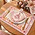 Kit 2 Guardanapos de Tecido Mesa Posta - Coleção Natal Papai Noel Rosa - Imagem 4