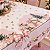 Toalha de Mesa 8 Lugares 2,75m x 1,35m  Papai Noel Rosa - Imagem 5