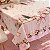 Toalha de Mesa 8 Lugares 2,75m x 1,35m  Papai Noel Rosa - Imagem 3