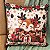 Kit Com 2 Capas P/ Almofada De Natal Composê Papai Noel E Rena Natalina - Imagem 2