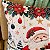 Kit Com 2 Capas P/ Almofada De Natal Composê Papai Noel E Rena Natalina - Imagem 5