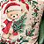 Kit 2 Capas De Almofada Natal Ursinho E Ursinha Natalina Decorativa - Imagem 3
