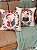 Kit 2 Capas De Almofada Natal Ursinho E Ursinha Natalina Decorativa - Imagem 1