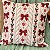 Kit 2 Capas de Almofada Natalinas Ursinho Noel e Tricô Laço Vermelho - Imagem 3