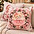 02 Capas Para Almofadas Decorativa Natal - Estampa Digital Casal Urso Natalino Rosa - Imagem 4