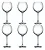 Jogo Com 6 Taças de Vidro Para Vinho 250ml Pasabahce - Imagem 1