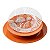 Aparelho de Jantar Vidro Modelo Amazônia 18 Peças Opaline Composé Laranja - Imagem 1