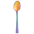 Jogo 6 Colheres Para Sobremesa Aço Inox Rainbow Berna 14cm Wolff - Imagem 2