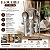 Faqueiro Com 25 Peças Com Suporte Aço Inox Monobloco Clássico - Imagem 5
