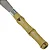 Jogo com 4 Espátulas em Aço Inox com Cabo Plástico Estilo Bambu 16cm Dynasty - Imagem 2