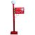 Caixa de Correio Natalina Para Jardim 1 Led 113x46x18,5cm - Saldão - Imagem 1