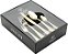 Faqueiro 30 Peças Avalon Aço Inox Dourado PVD Gift Box -Wolff - Imagem 1