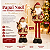 Boneco Papai Noel Com Pernas Extensíveis 75cm e 110cm Decoração Natalina - Imagem 4
