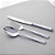 Faqueiro Clássico Moderno 130 Peças Aço Inox 18/10 3,5mm Com Estojo Fracalanza - Imagem 4