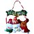 Placa Feliz Natal com Leds Bonecos Natalinos 33x26cm Saldão - Imagem 1