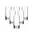 Jogo 6 Copos Long Drink Barware 350ml Larus Cristal Bohemia. - Imagem 1