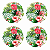 Jogo com 4 Sousplats Tropicais Flores e Folhas Tuut - Imagem 1