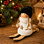 Boneca de Tricô e Madeira no Ski Decoração Natalina 13,5cm - Imagem 9