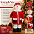 Boneco de Neve Com Roupão 49cm Decoração Natalina Saldão - Imagem 3