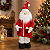 Boneco Papai Noel Com Roupão 66cm Decoração Natalino - Imagem 2