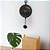Relógio de Parede Pendulo Ativo Retrô 42cm Preto/Dourado. - Imagem 3