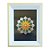 Porta Retrato Para Foto 15x20cm Dourado e Branco 3D Promoção - Imagem 2