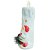 Enfeite Natalino de Cerâmica com 2 Leds Papai Noel / Boneco de Neve com Vela 9,5x9x21,5cm - Imagem 4
