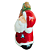 Papai Noel Iluminado com Presentes Enfeite Decorativo de Cerâmica com Led 14x9x7cm - Imagem 3