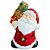 Papai Noel Iluminado com Presentes Enfeite Decorativo de Cerâmica com Led 14x9x7cm - Imagem 1