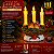Castiçal Natalino 21cm Ninho Com Pássaros 3 Velas Led Resina e Acrílico - Imagem 4