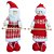 Porta Toalhas / Papel Higiênico Natalino Pernas Extensivas 55cm Papai Noel / Boneco de Neve - Imagem 1