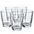 Jogo Com 6 Copos de Vidro 335ml Para Água Drinks e Sucos - Imagem 1
