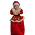 Mamãe Noel 45cm com Paetês, Tecido Algodão e Polipropileno. - Imagem 1