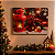 Quadro de Parede Decoração Natalina Com Led na Vela 40cm - Imagem 3