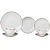 Aparelho de Jantar 2 Pessoas 14 peças Legacy Gold Porcelana L'Hermitage. - Imagem 1