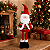 Boneco Papai Noel Com Pernas Extensíveis 47cm e 65cm Enfeite Natalino - Imagem 3