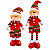 Boneco Elfo Com Pernas Extensíveis 42cm e 58cm Decoração Natalina - Imagem 2