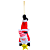 Papai Noel Enfeite de Pendurar Star Joy 60x25x17cm - Imagem 1