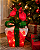 Caixa de Presentes Com Luzes e Pássaros Decoração de Natal 127V 35x18x14cm - Imagem 3