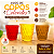 Jogo Com 3 Castiçais de Vidro Coloridos Bico de Abacaxi - Imagem 4