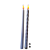 Kit Com 2 Velas Branca Led Chama Viva 27,5cm Acrilonitrilo - Bivolt. - Imagem 1